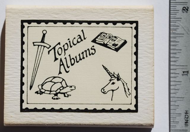 Image for One-of-a-Kind Topical Miniature Stamp Albums.