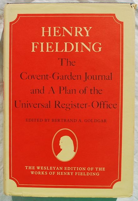 Image for The Covent-Garden Journal and A Plan of the Universal Register-Office