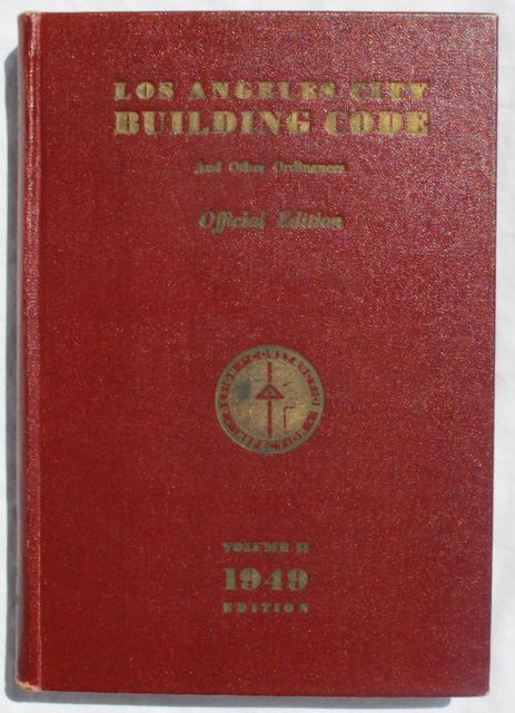 Image for Los Angeles City Electrical, Plumbing, Heating and Ventilating, and Refrigeration Codes.