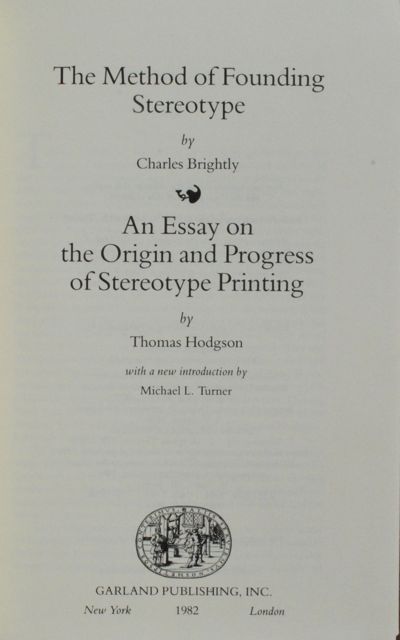 the method of founding stereotype