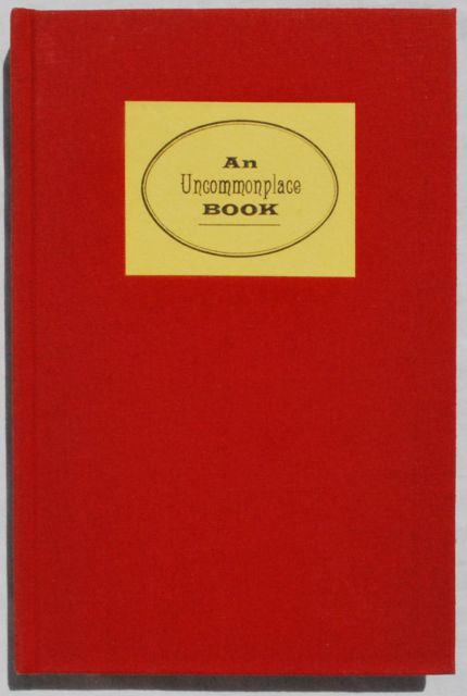 Image for An Uncommonplace Book.