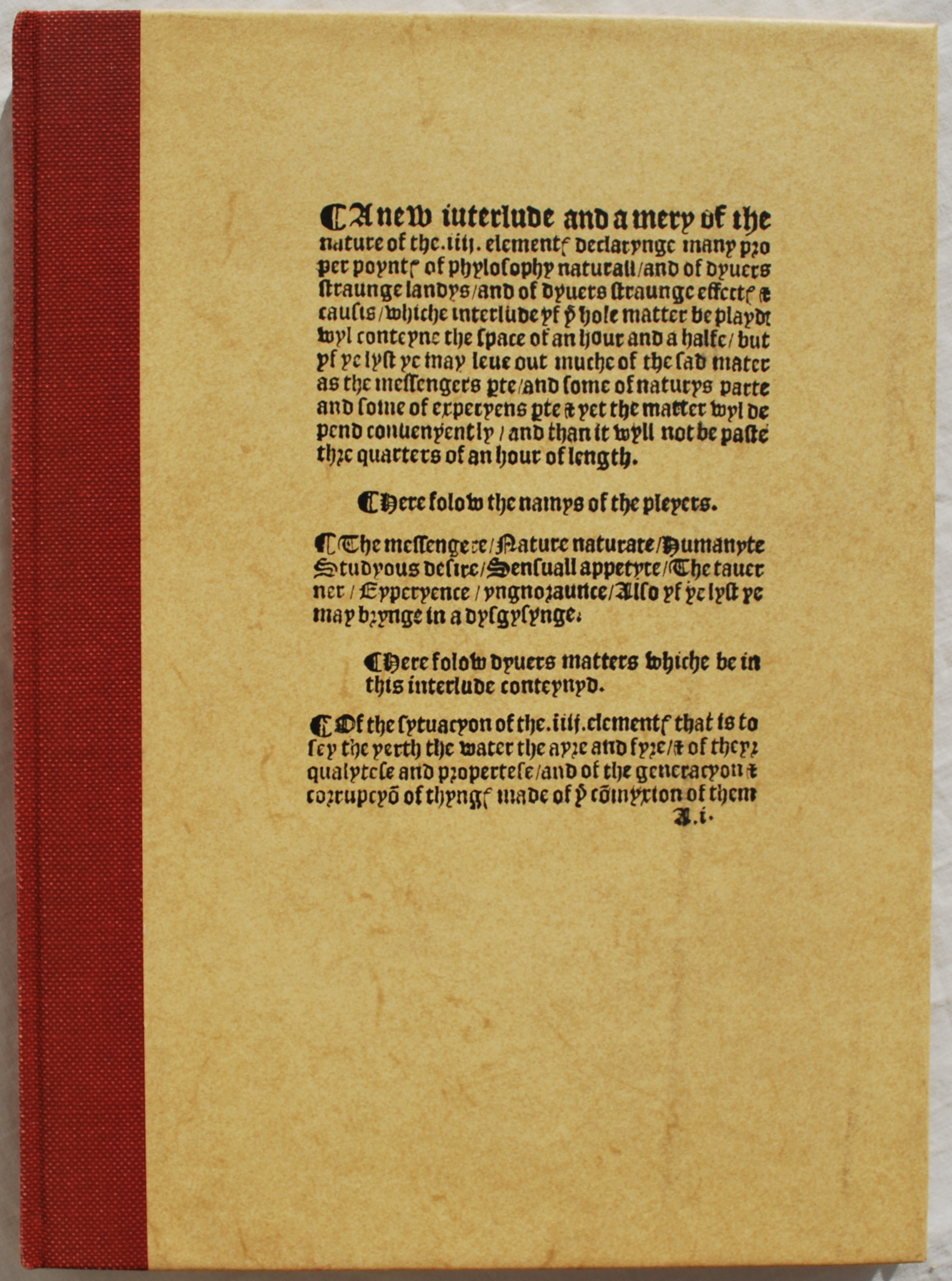 Image for The Four Elements.