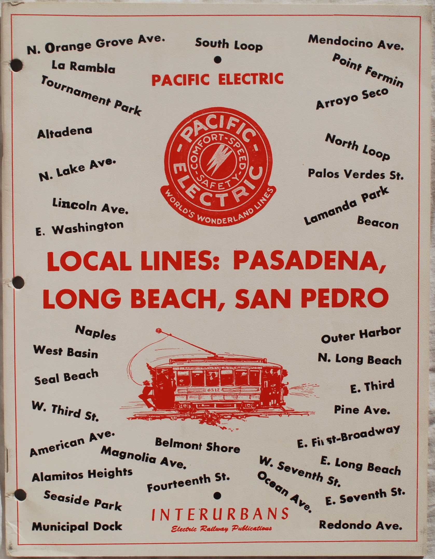 Image for Local Lines: Pasadena, Long Beach, San Pedro.