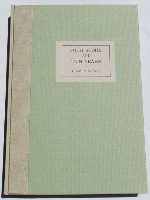 Image for Fourscore and Ten Years: A History of Mills College