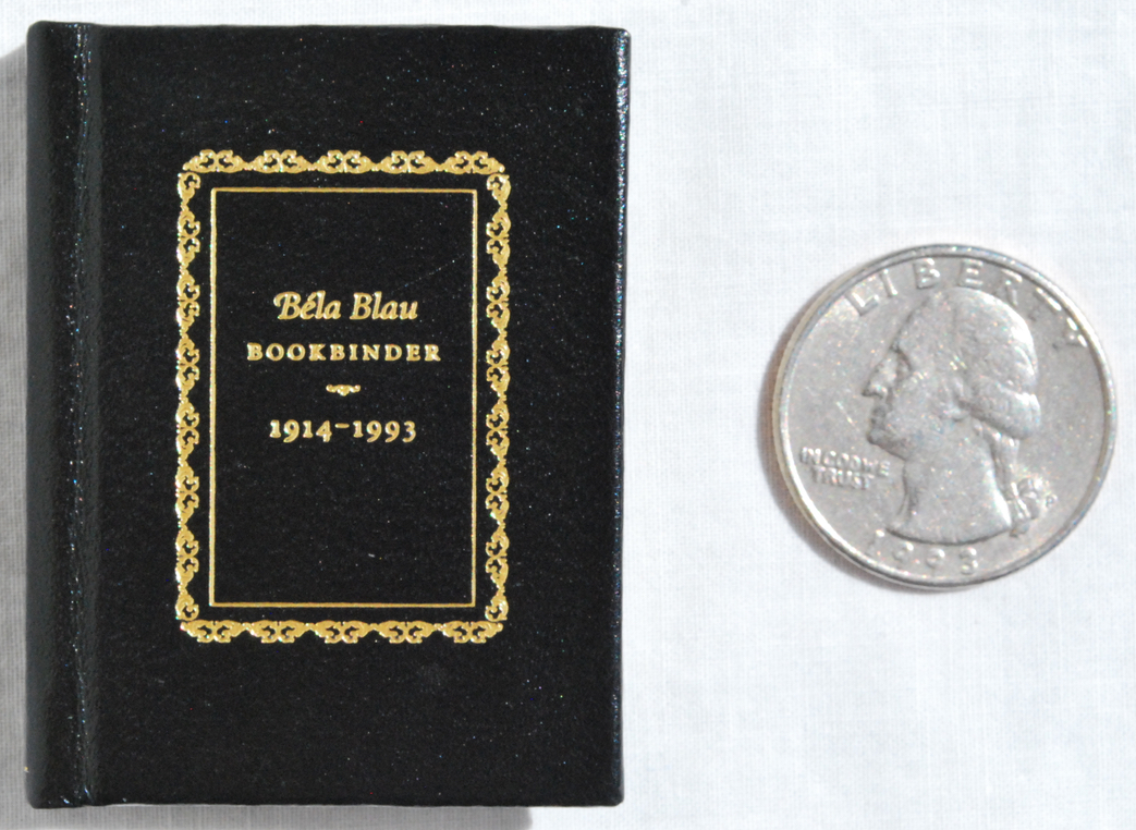 Image for Béla Blau, Bookbinder, 1914-1993