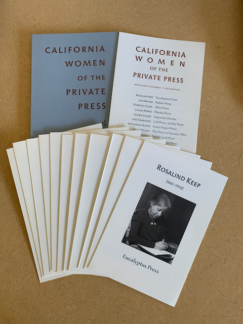 California Women of the Private Press