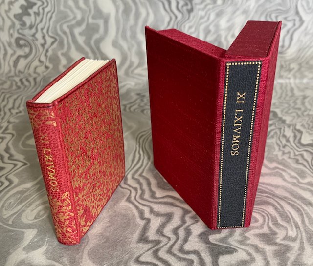 XI LXIVMOS. Memoirs of a Bibliomidget