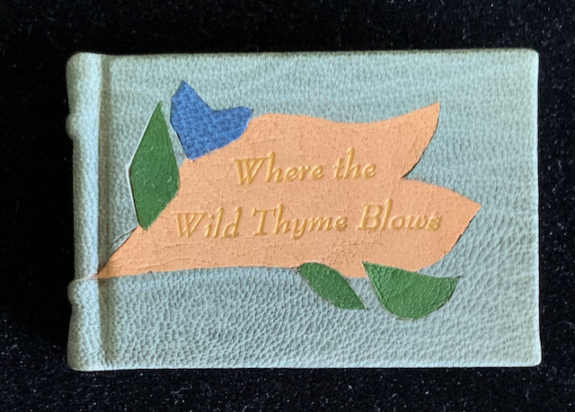 Where The Wild Thyme Blows
