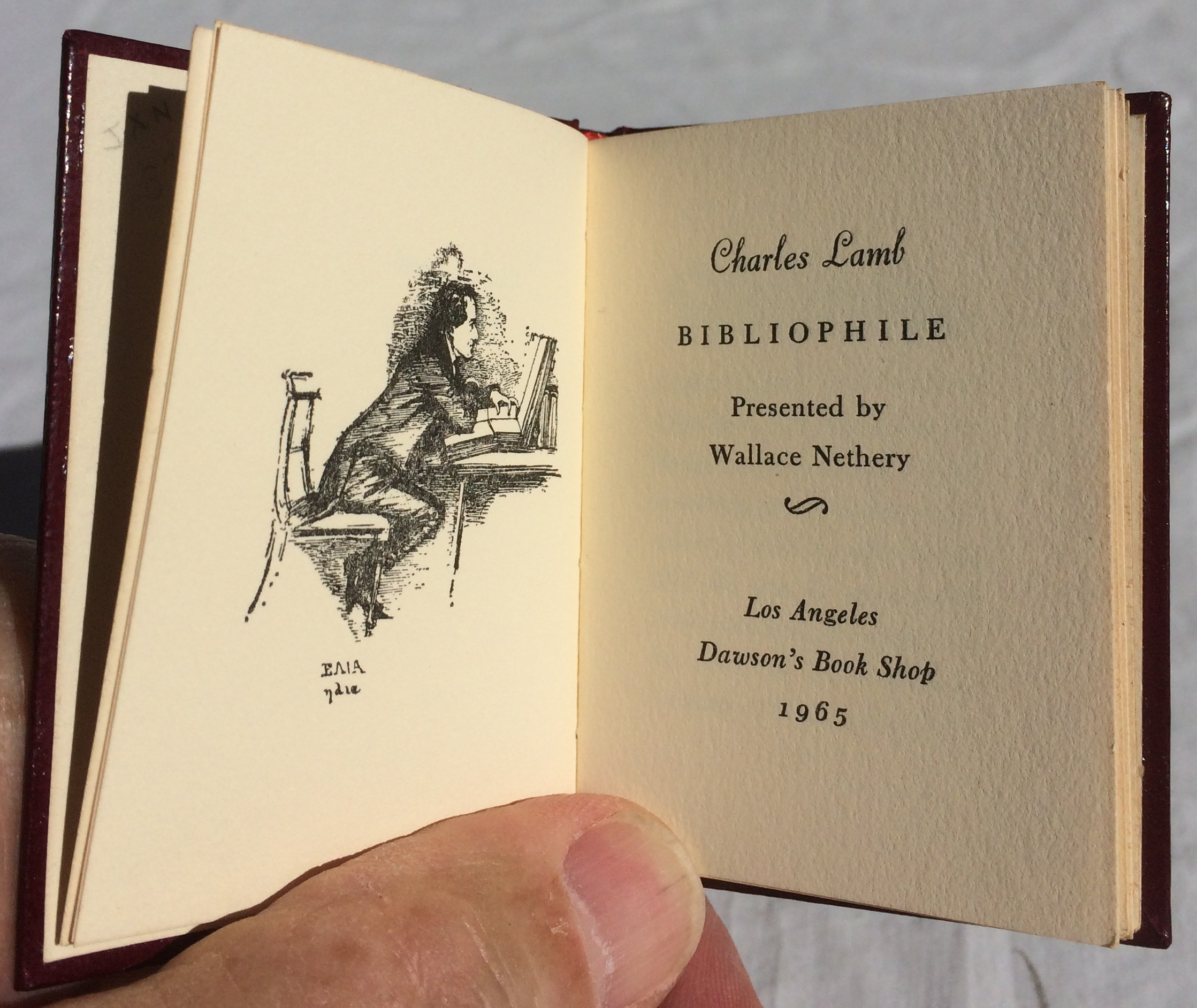 Charles Lamb: Bibliophile