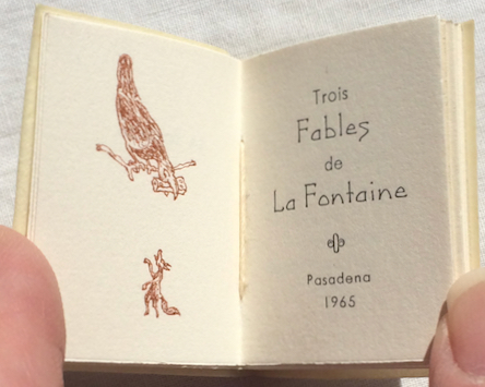 Image for Trois Fables de La Fontaine