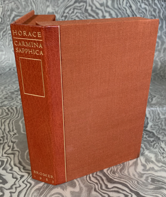 The Ashendene Press Edition of Horace's Carmina Sapphica