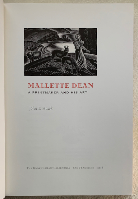 Image for Mallette Dean: A Printmaker and His Art