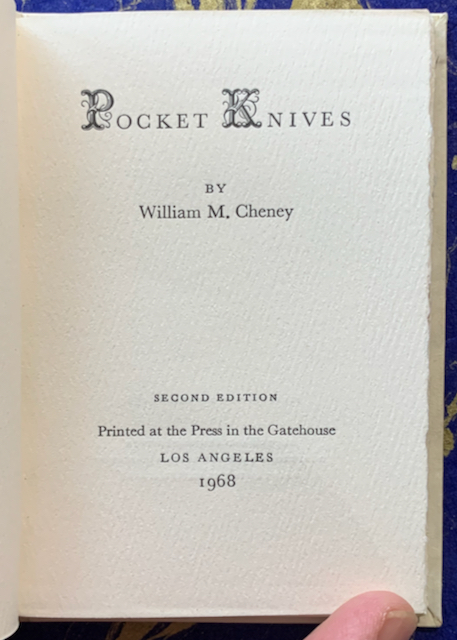 Image for Pocket Knives