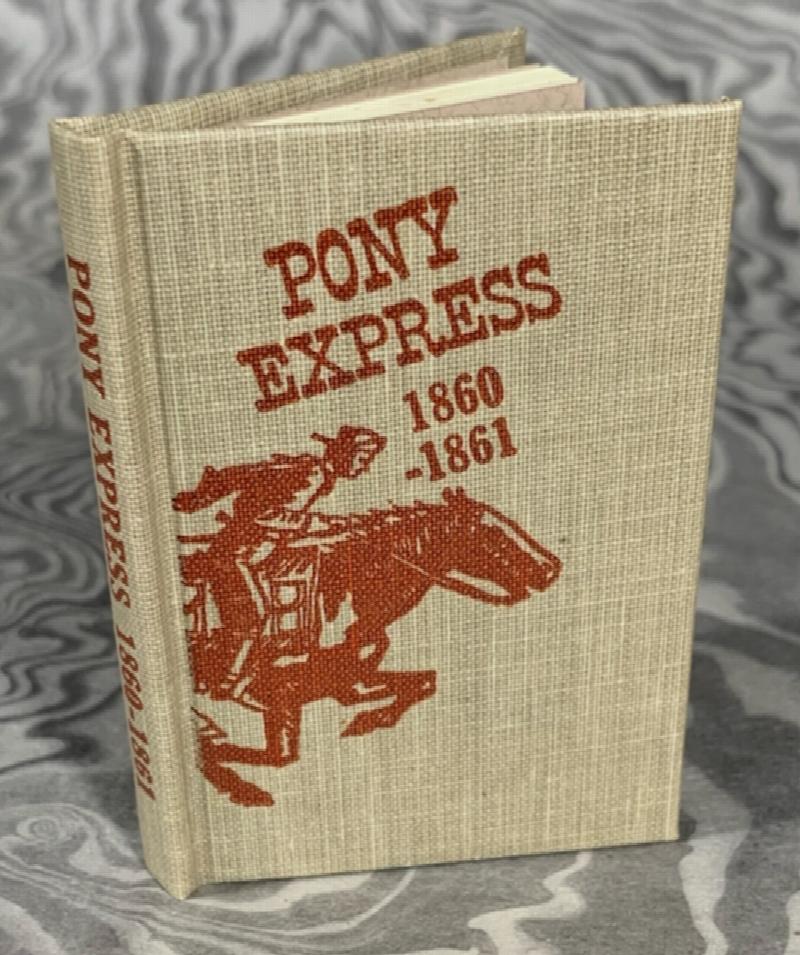 Image for A Saga. The Pony Express