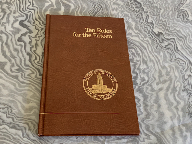 Ten Rules for the Fifteen