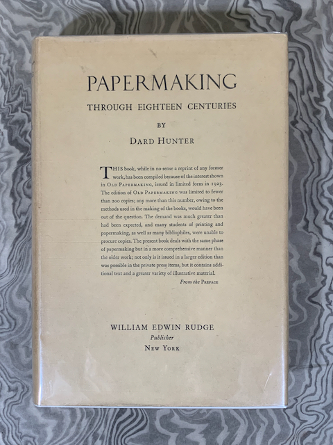 Papermaking through Eighteen Centuries