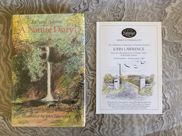 A Nature Diary. Illustrated by John Lawrence