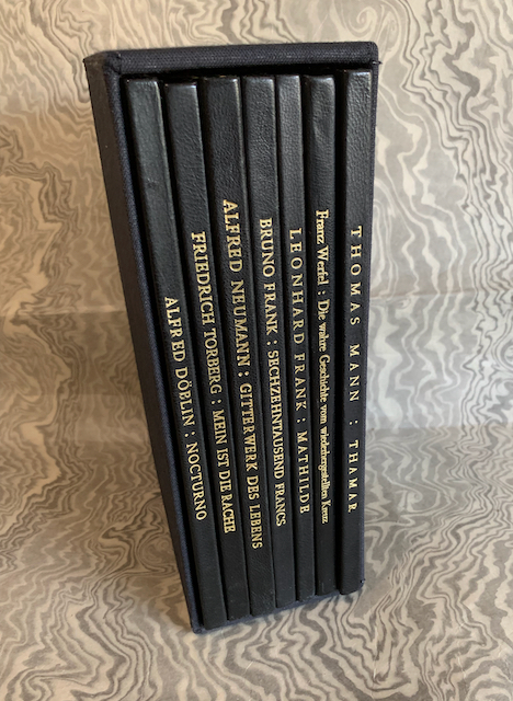 Complete set of the Subscriber's Edition. 7 volumes published by the Pazifische Presse. Los Angeles, CA: Privatdruck der Pazifische Presse, (1942-1944)