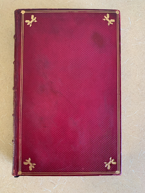 [Fore-edge Painting] A Sketch of the Life and Character of Sir Robert Peel