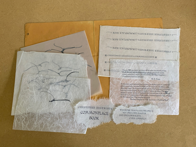 Proof Sheets for 3 Different Book Projects
